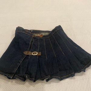 Jean skirt size small